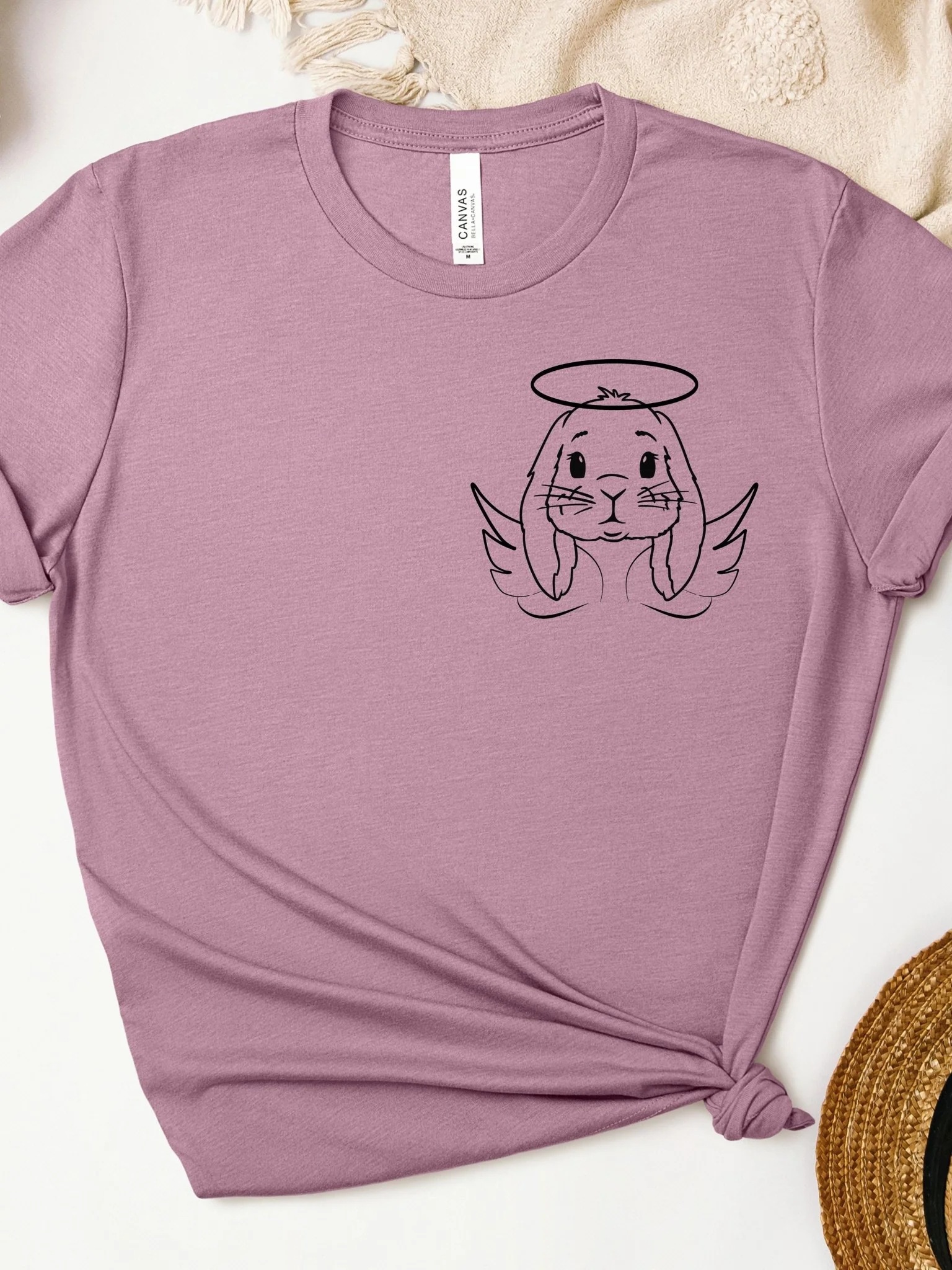 Angel Bunny Unisex T-Shirt - Image 6