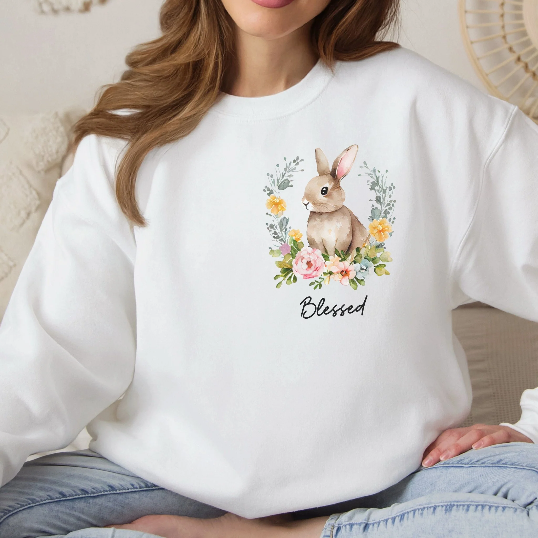 Blessed Unisex Sweatshirt - Image 2