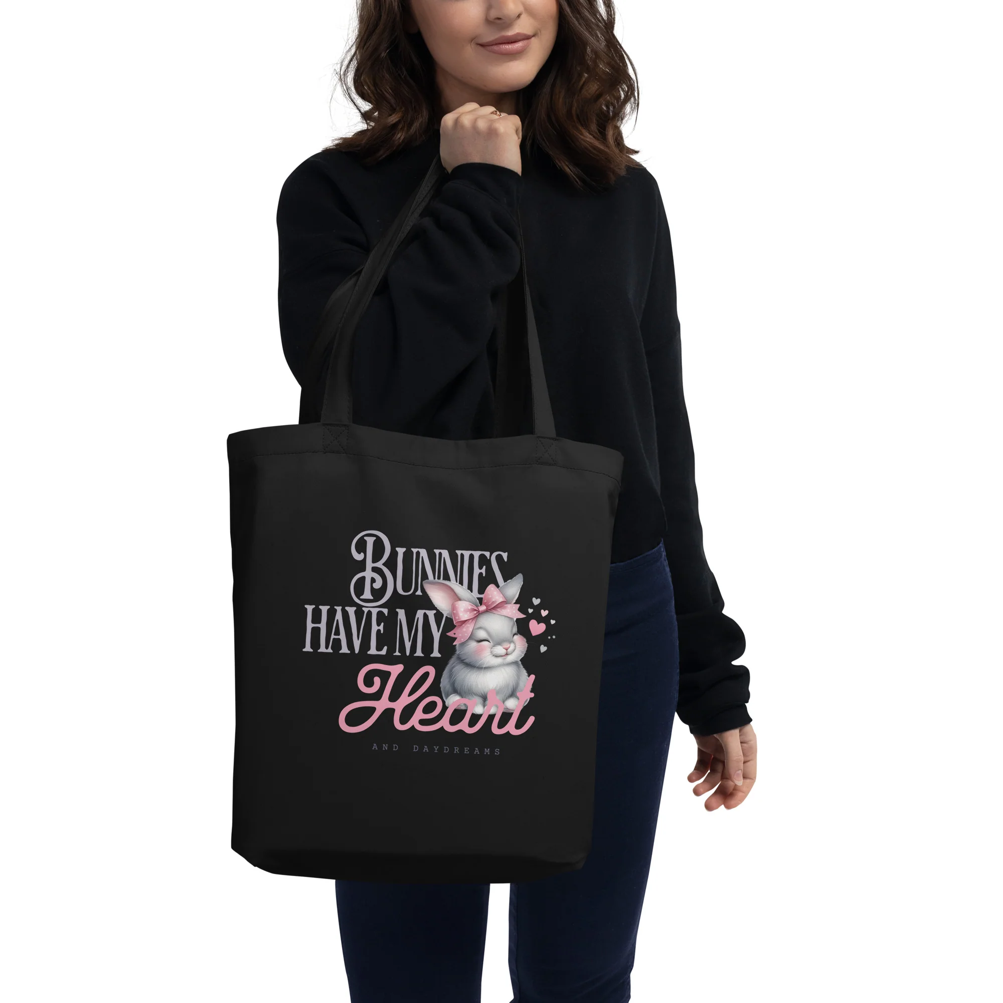 Bunnies Have My Heart Eco Tote Bag - Image 2