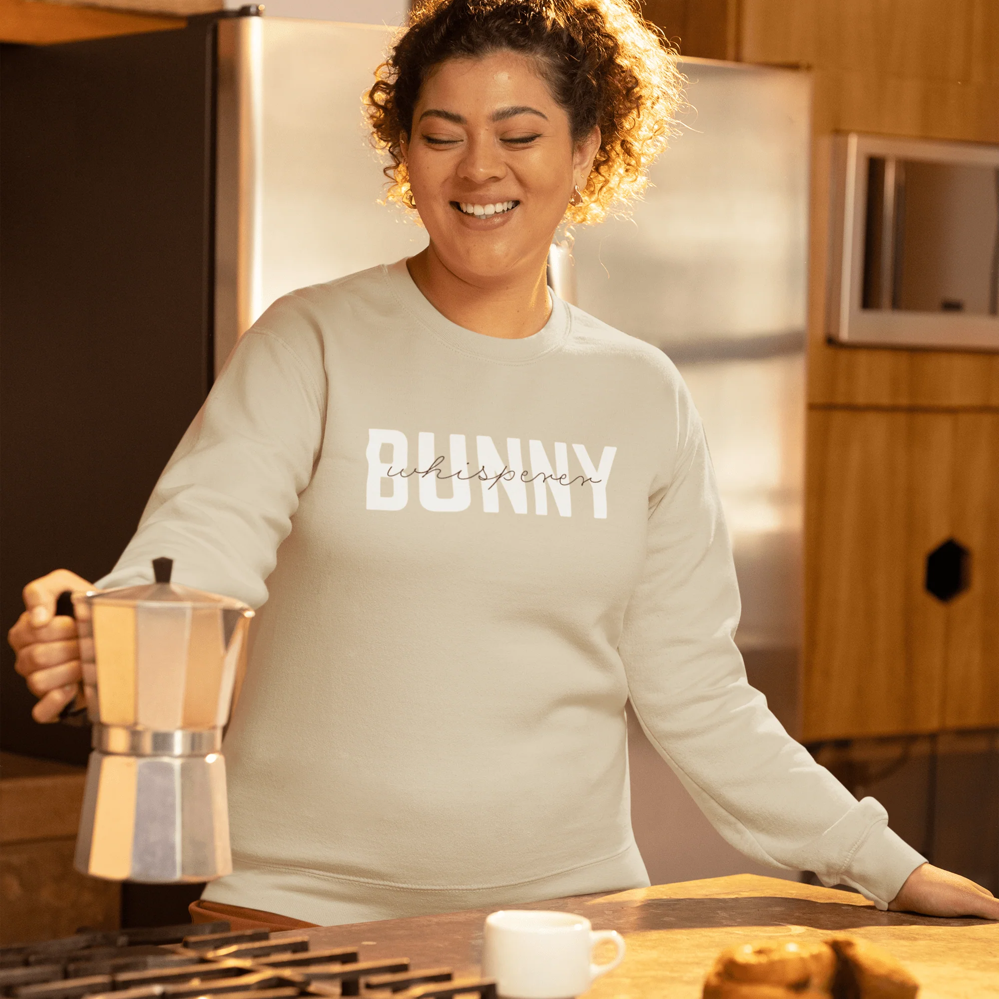 Bunny Whisperer Unisex Sweatshirt - Image 3