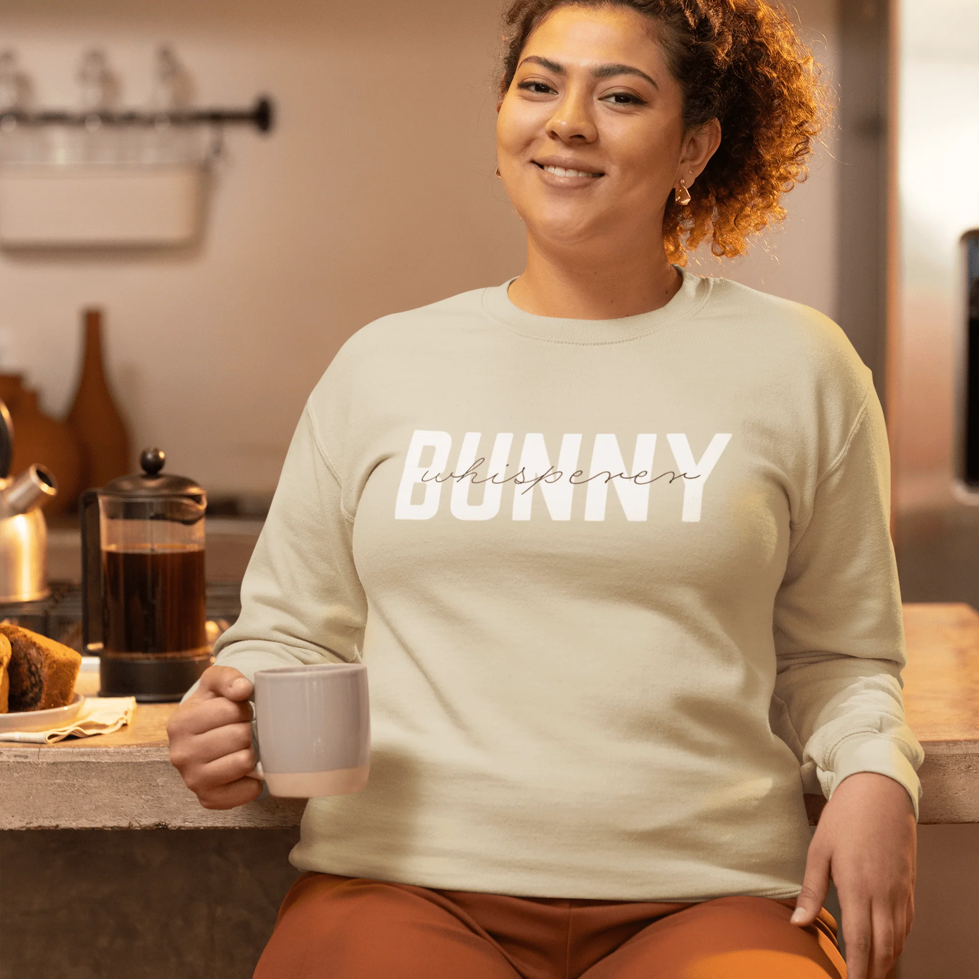 Bunny Whisperer Unisex Sweatshirt - Image 4