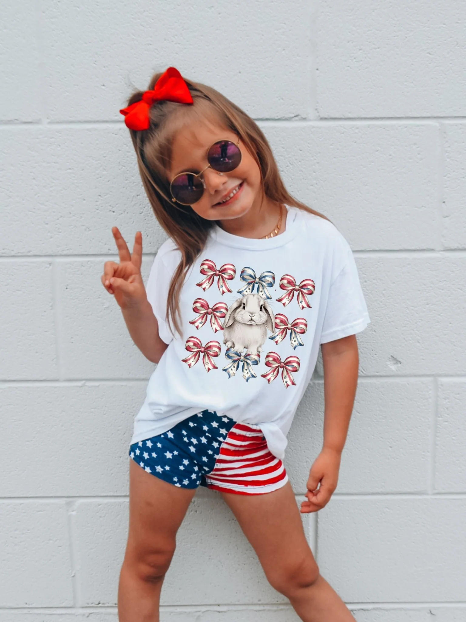 Coquette Bows Youth Short Sleeve T-Shirt - Image 2