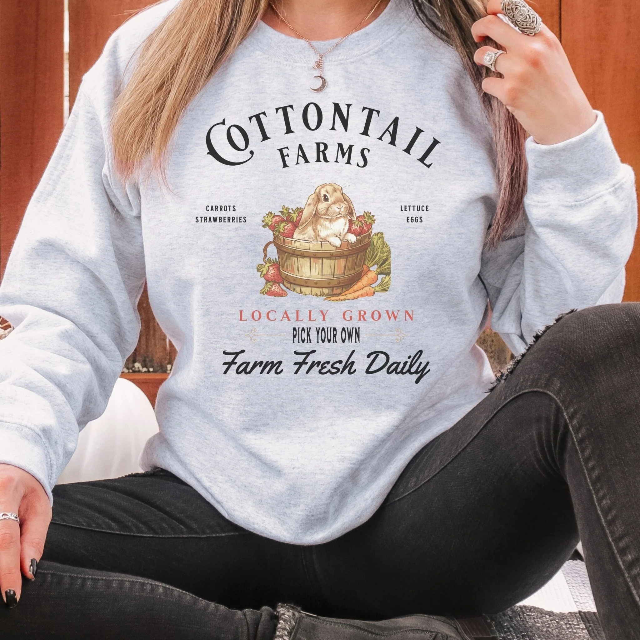 Cottontail Farms Unisex Sweatshirt - Image 2