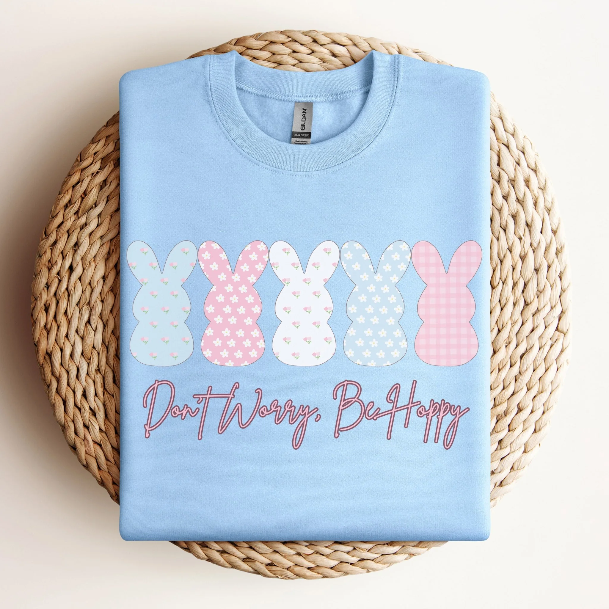 Don't Worry, Be Hoppy Unisex Sweatshirt - Image 5