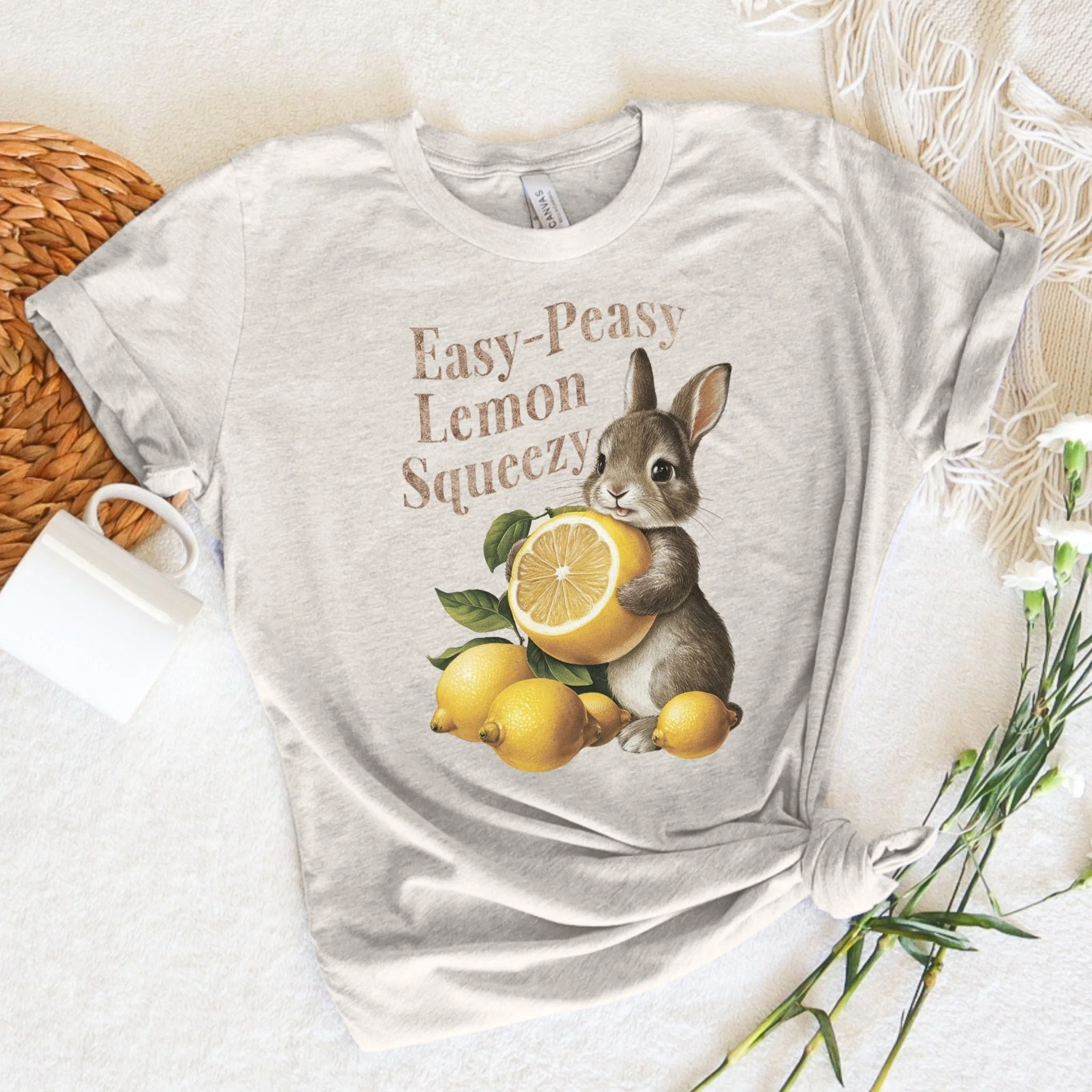 Easy-Peasy Lemon Squeezy Unisex T-Shirt - Image 3