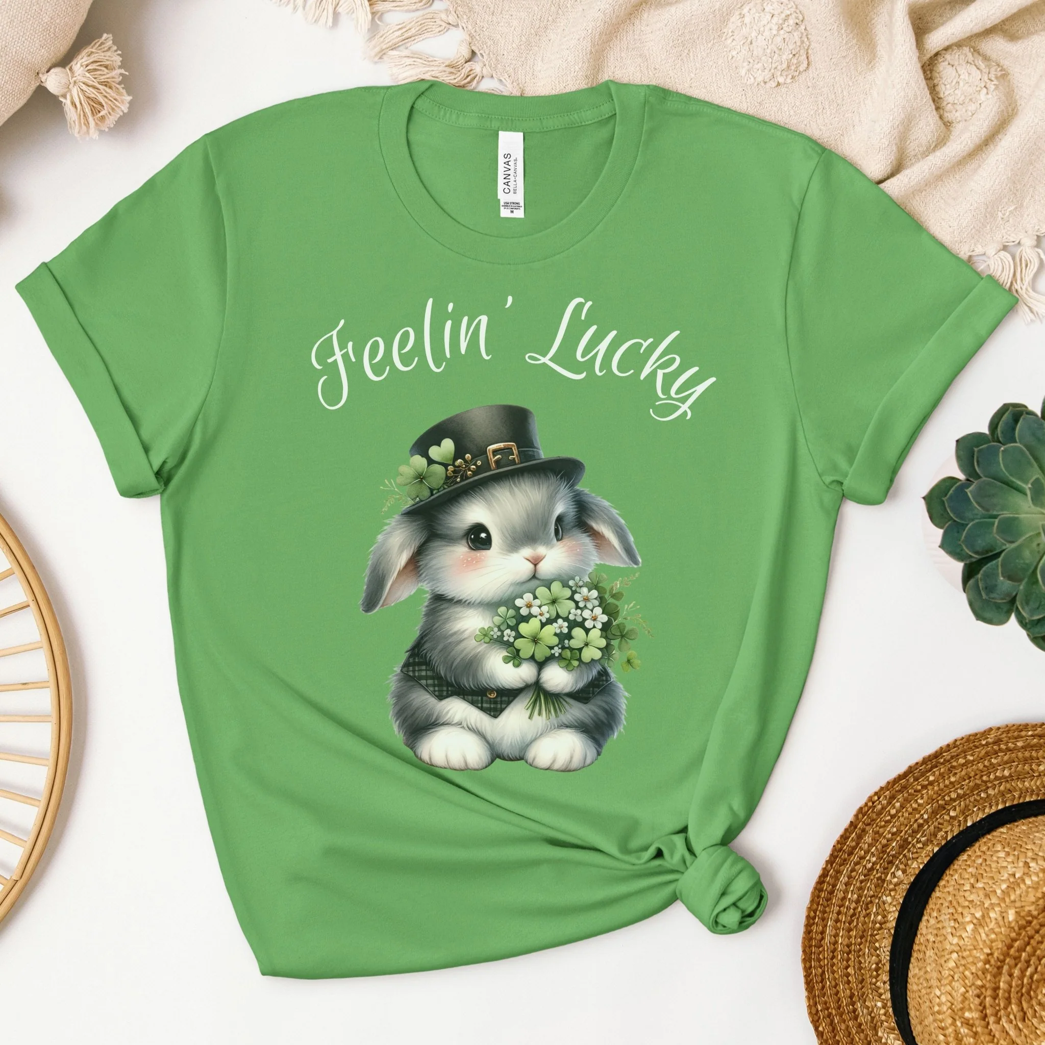 Feelin' Lucky Unisex T-Shirt - Image 5