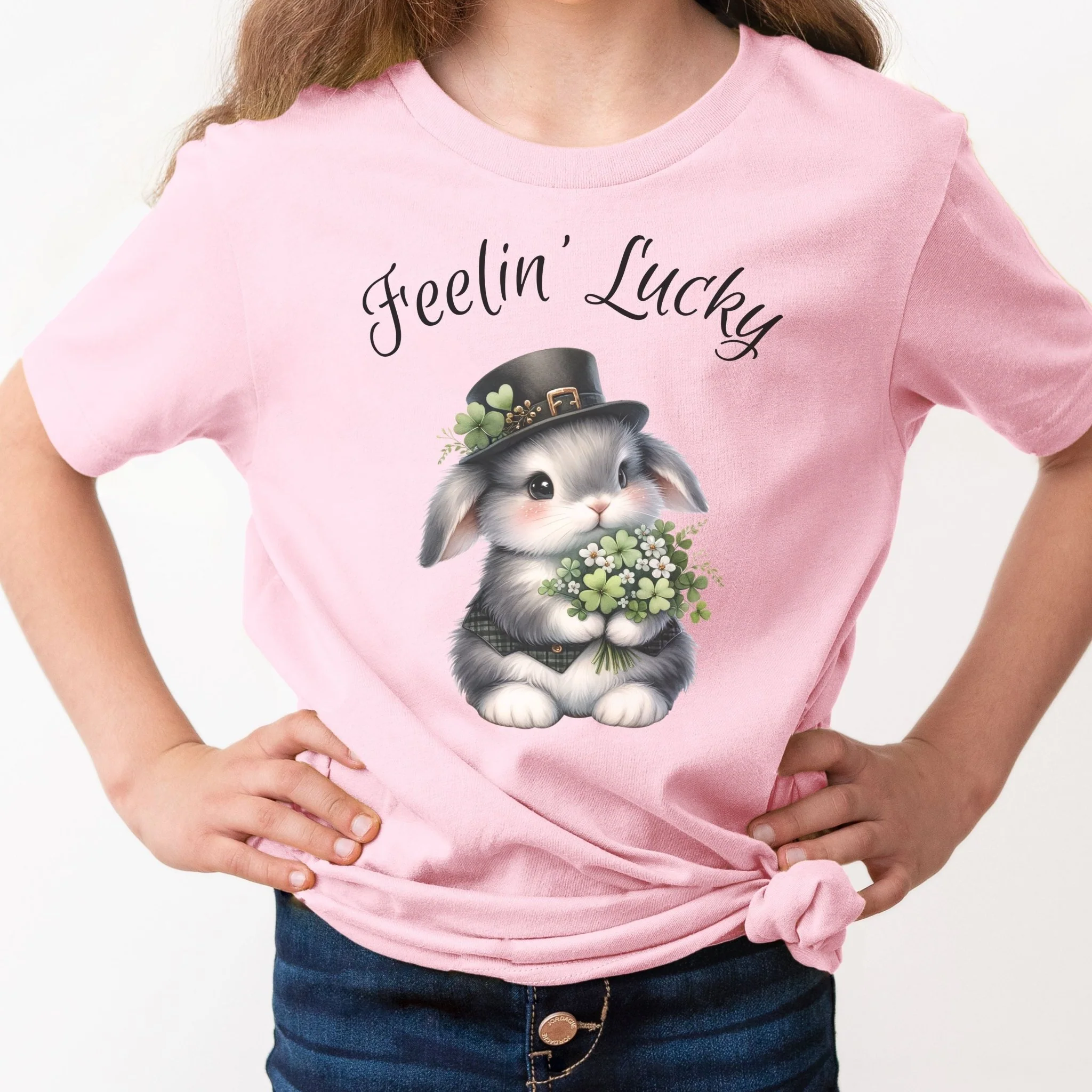 Feelin' Lucky Youth Short Sleeve T-Shirt - Image 3