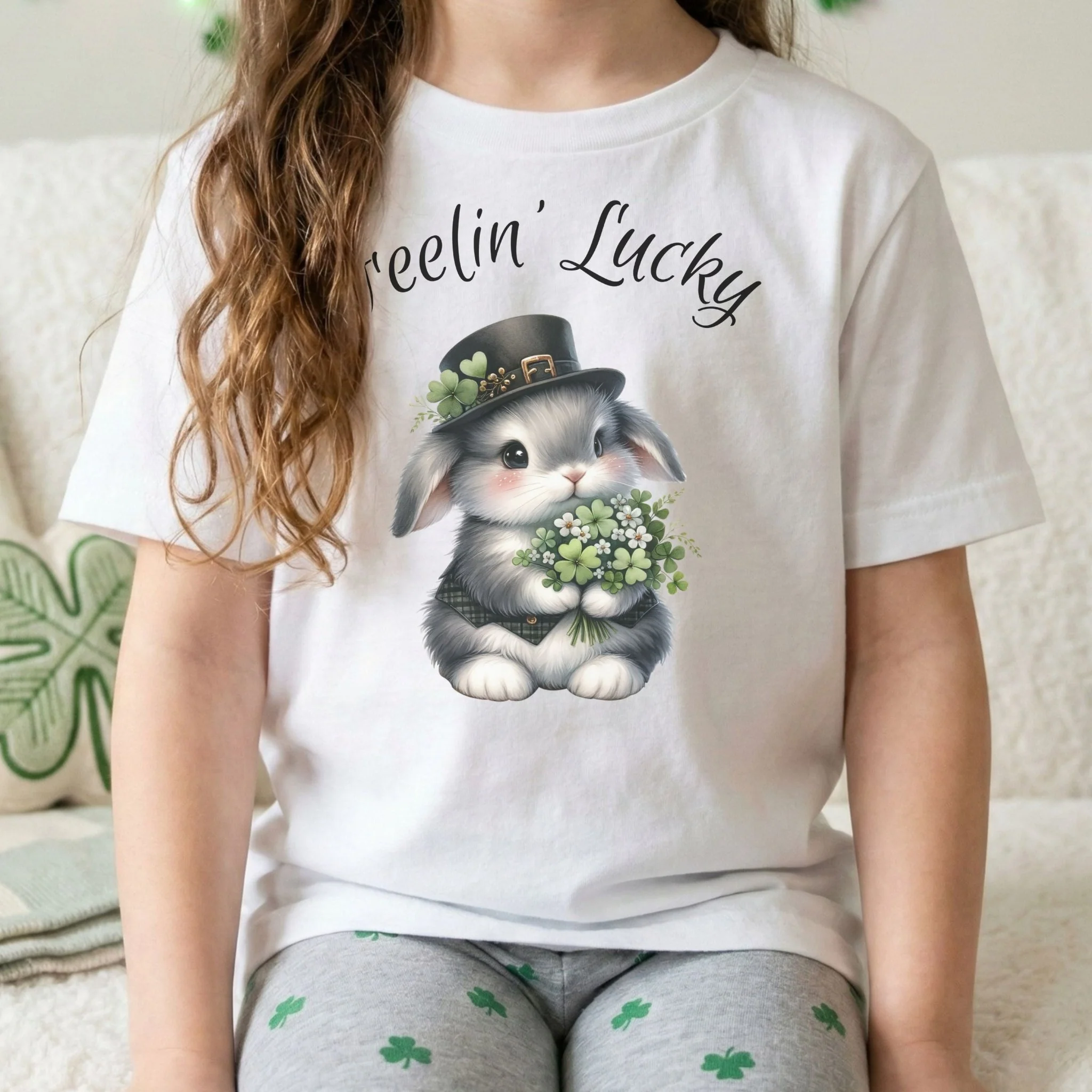Feelin' Lucky Youth Short Sleeve T-Shirt - Image 4