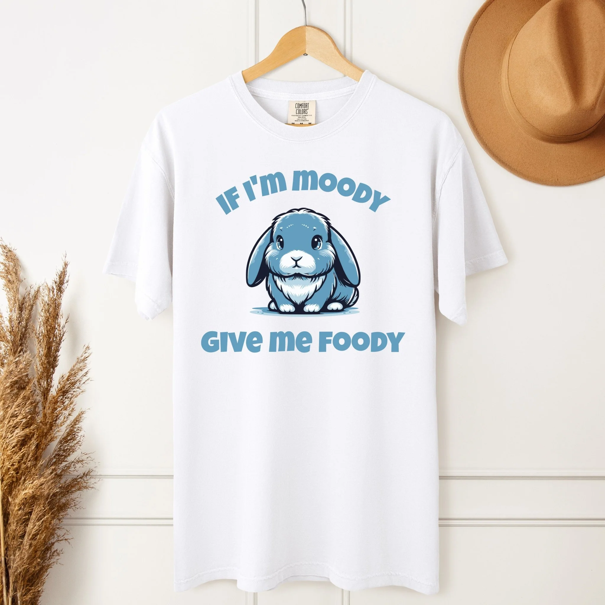 Give Me Foody Unisex Garment-dyed Heavyweight T-Shirt - Image 3