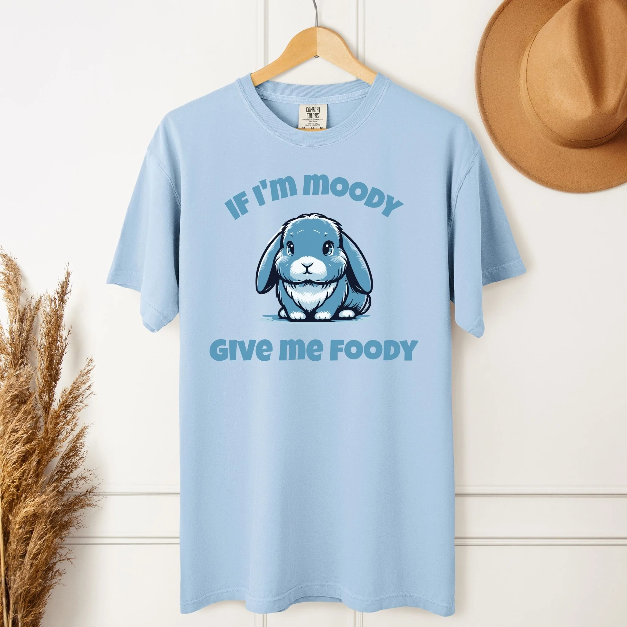 Give Me Foody Unisex Garment-dyed Heavyweight T-Shirt - Image 4