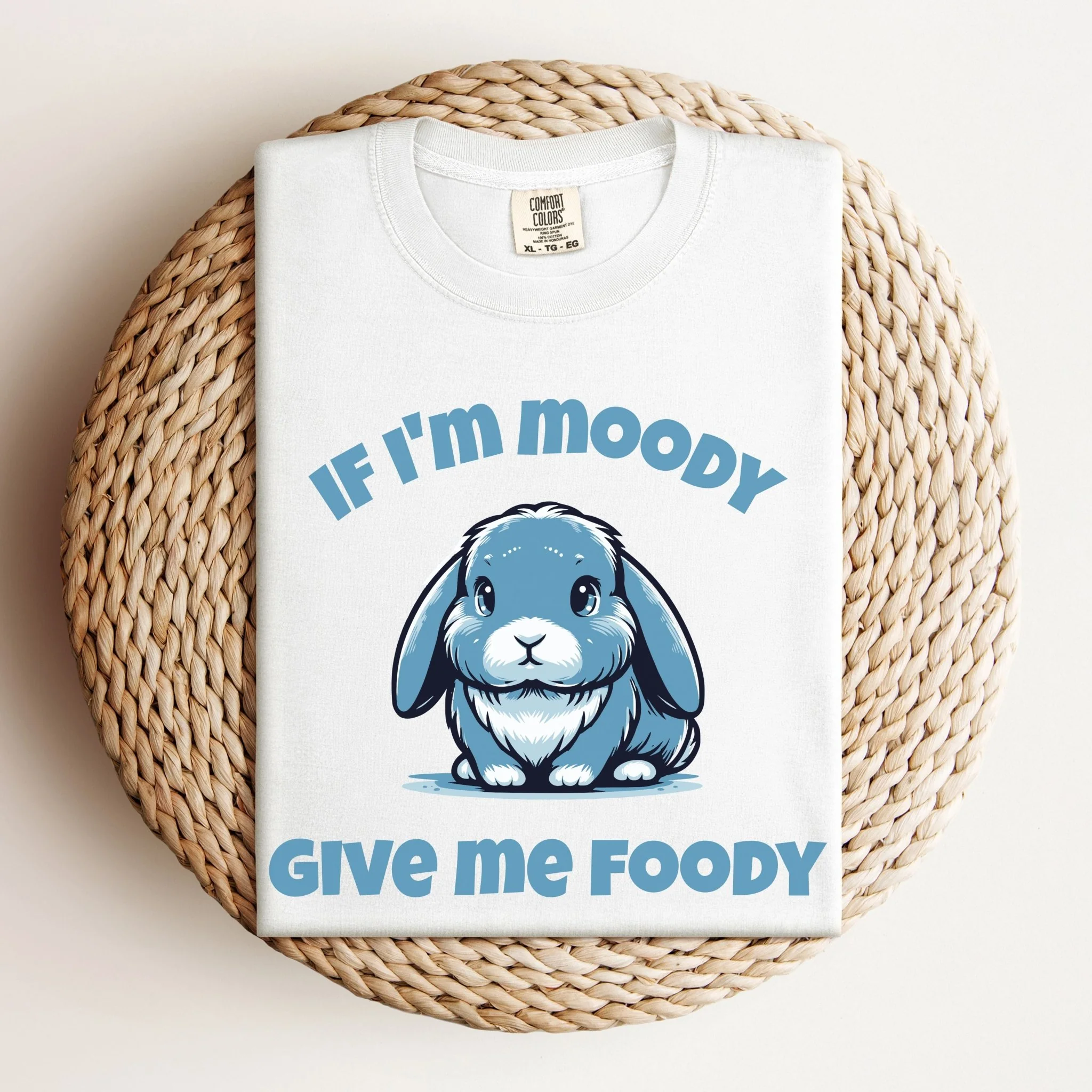 Give Me Foody Unisex Garment-dyed Heavyweight T-Shirt - Image 5