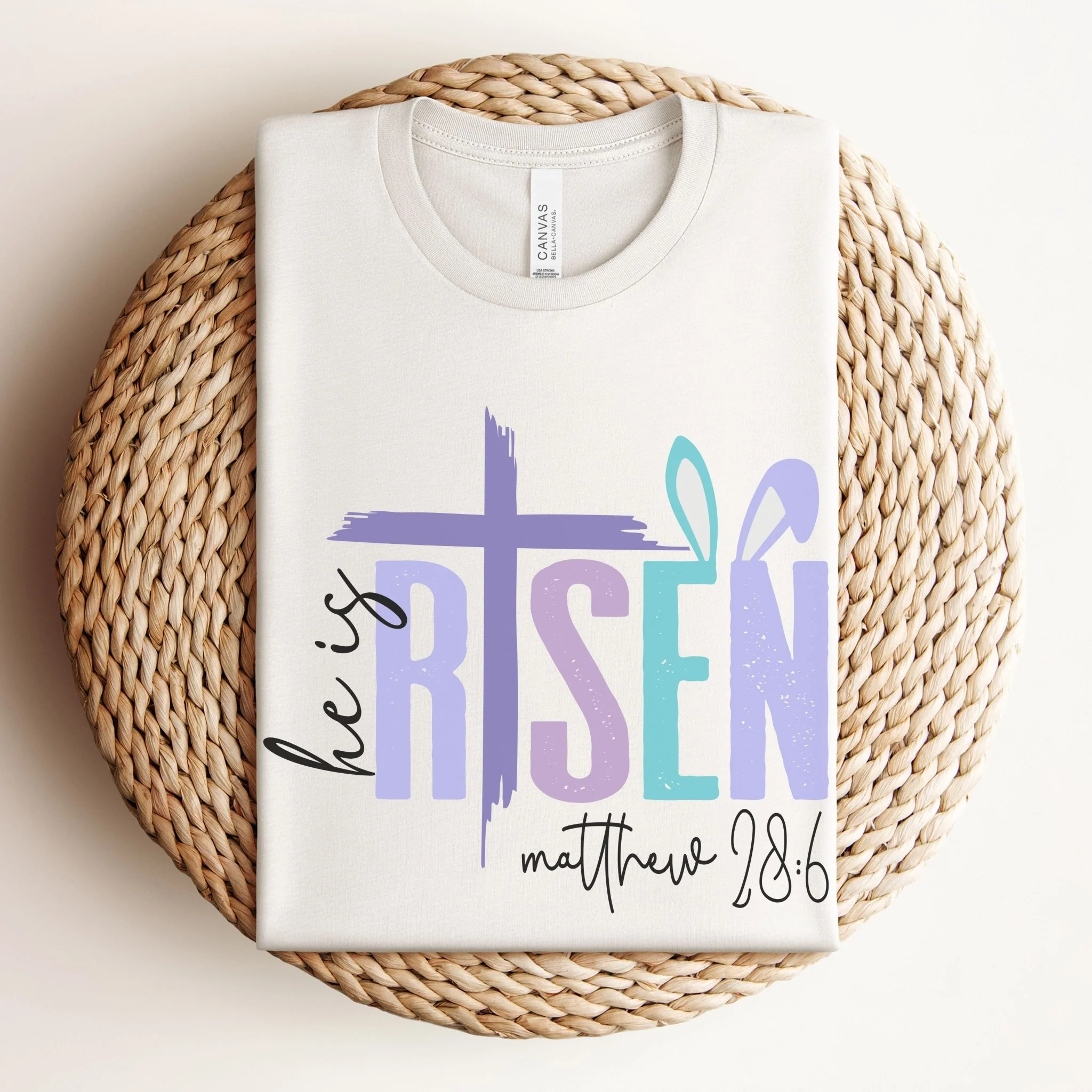 He is Risen Unisex T-Shirt - Image 4