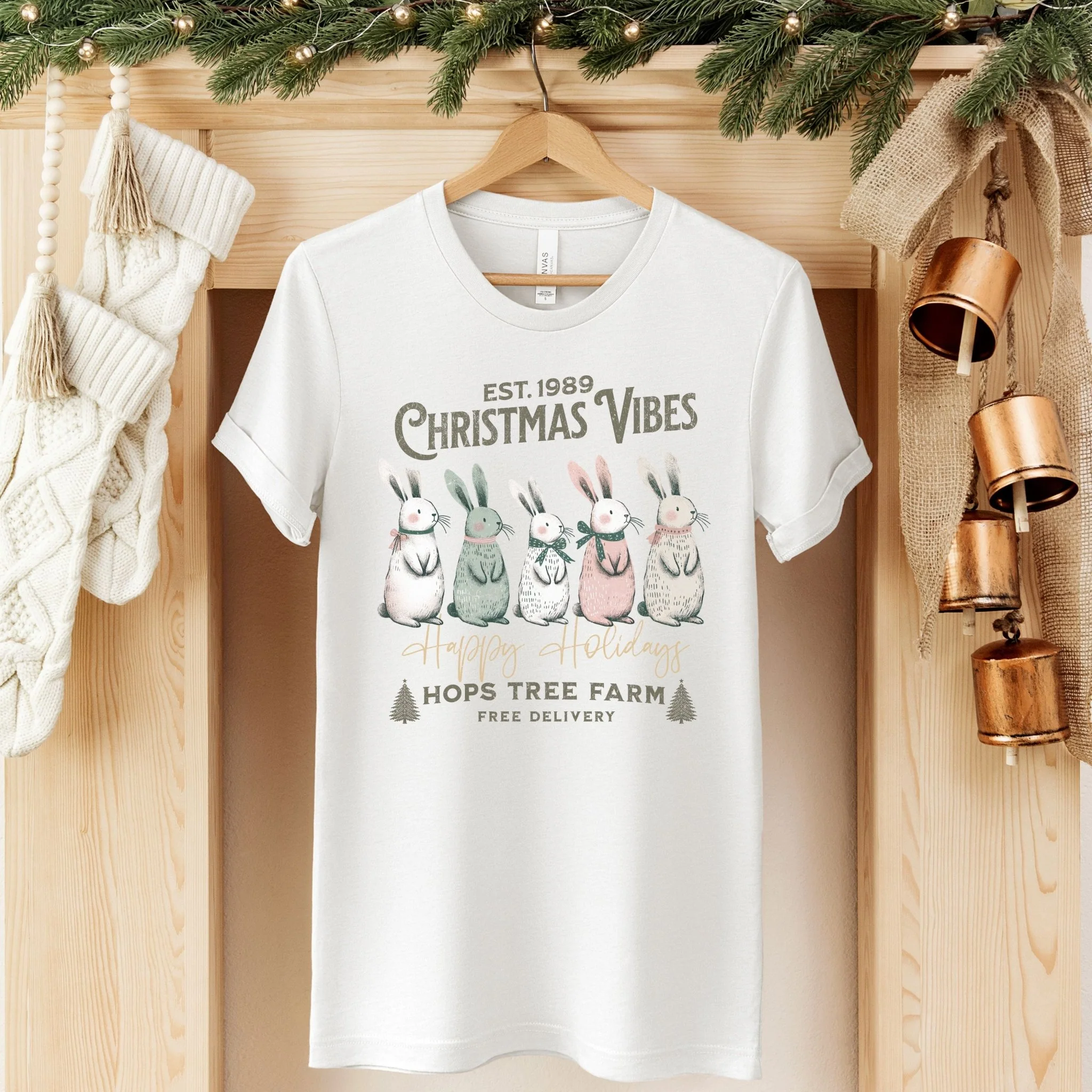 Hops Tree Farm Unisex T-Shirt - Image 4