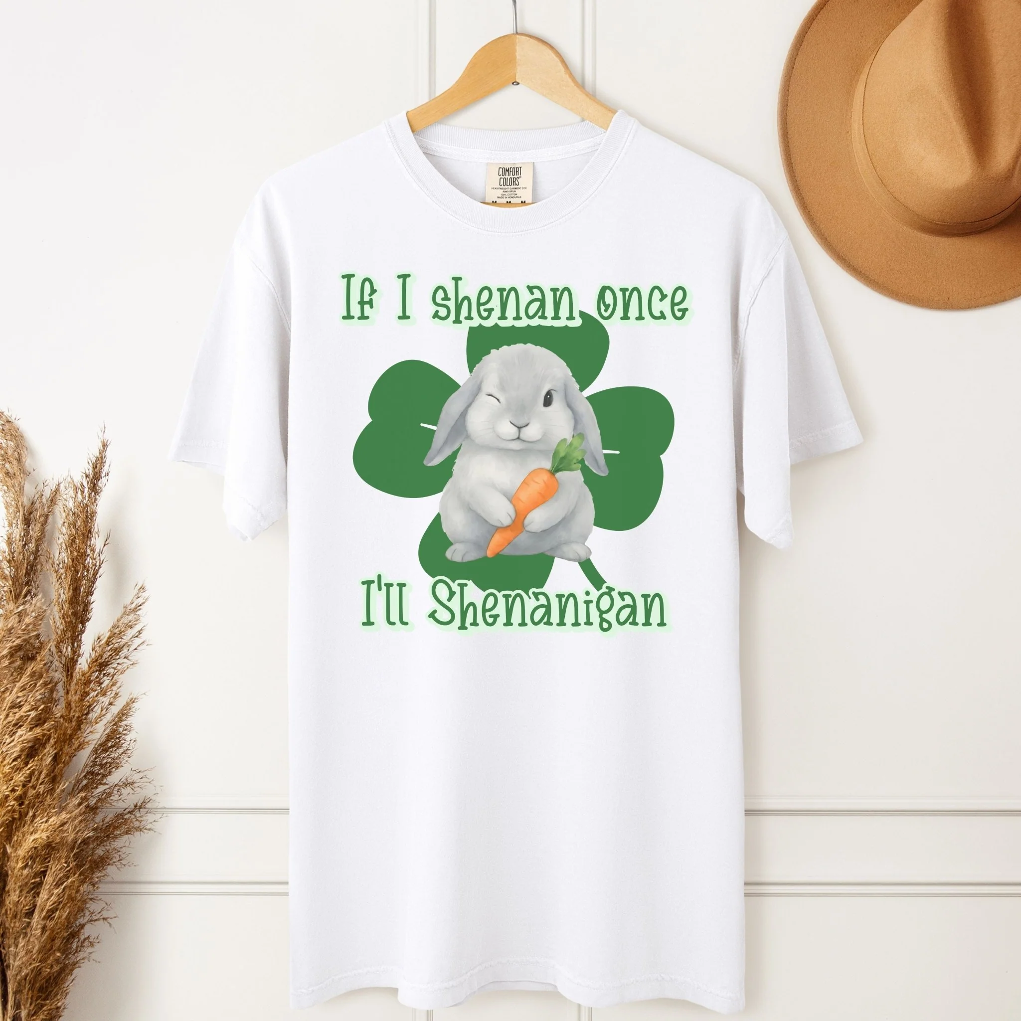 I'll Shenanigan Unisex Garment-dyed Heavyweight T-Shirt - Image 11