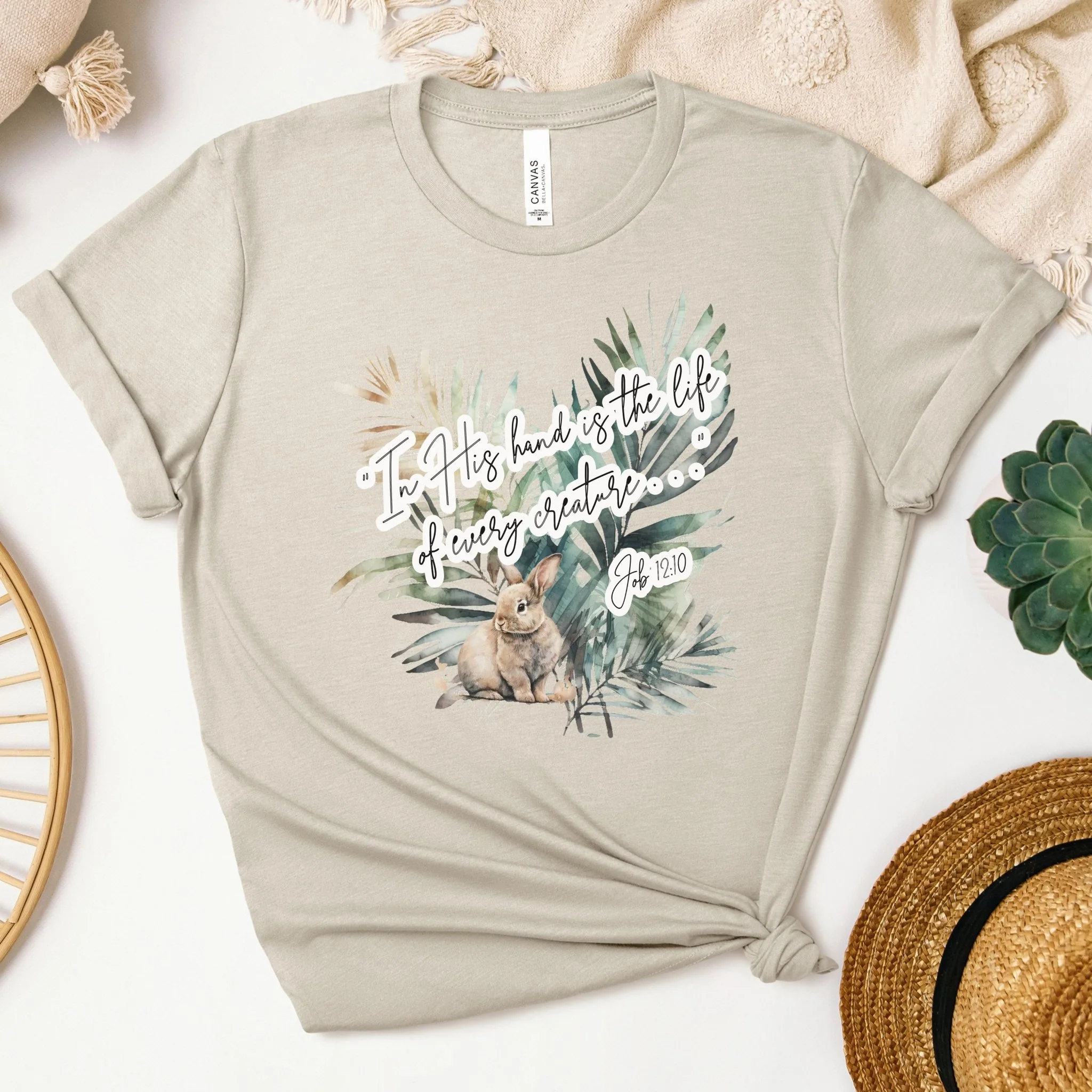 In His Hand Unisex T-Shirt - Image 6