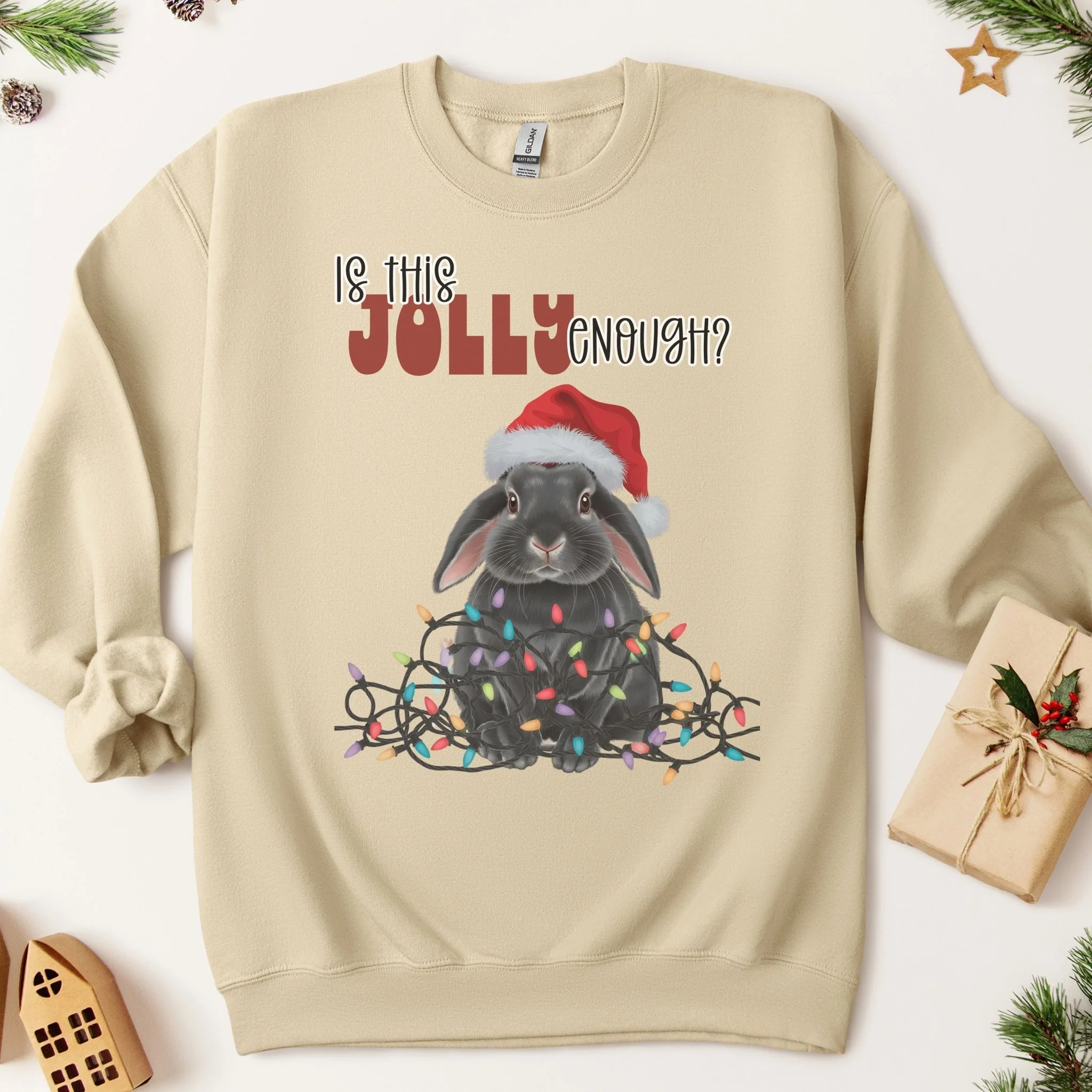 Is This Jolly Enough Unisex Sweatshirt - Image 5