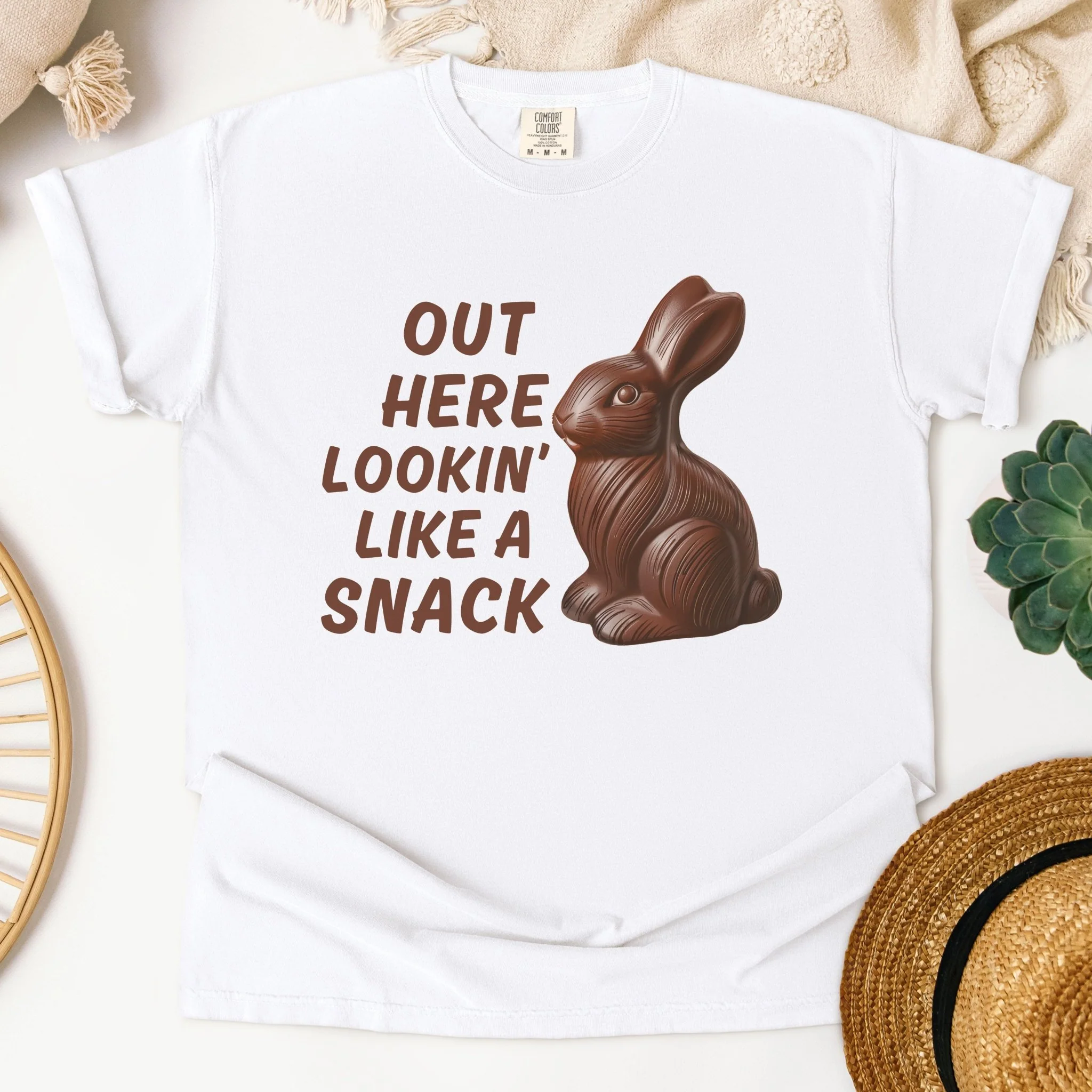 Lookin' Like A Snack Unisex Garment-dyed Heavyweight T-Shirt - Image 4