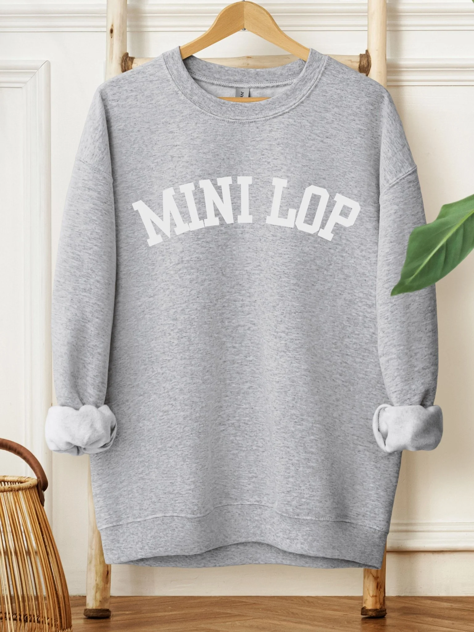 Mini Lop Unisex Sweatshirt - Image 6