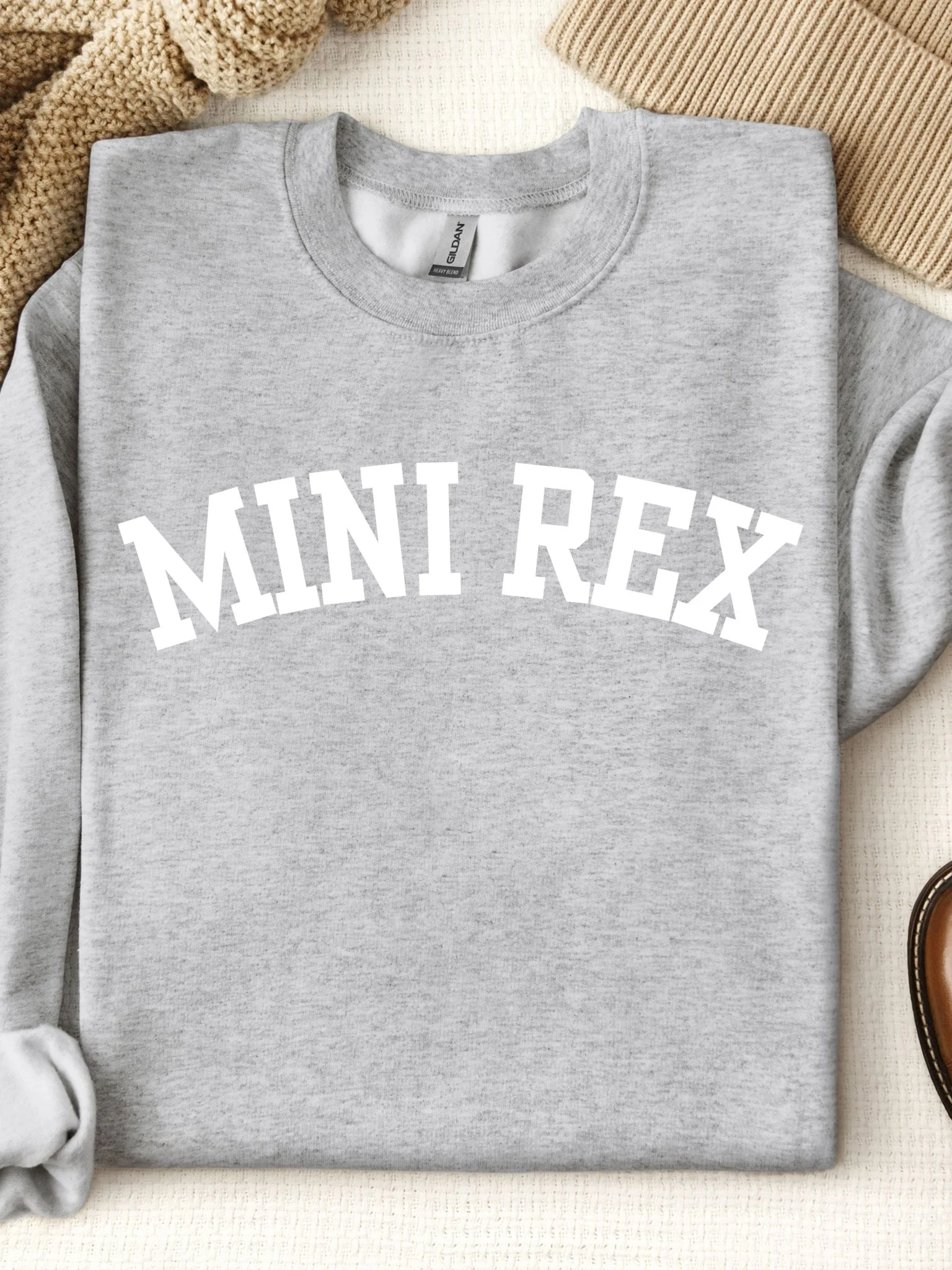 Mini Rex Unisex Sweatshirt - Image 2