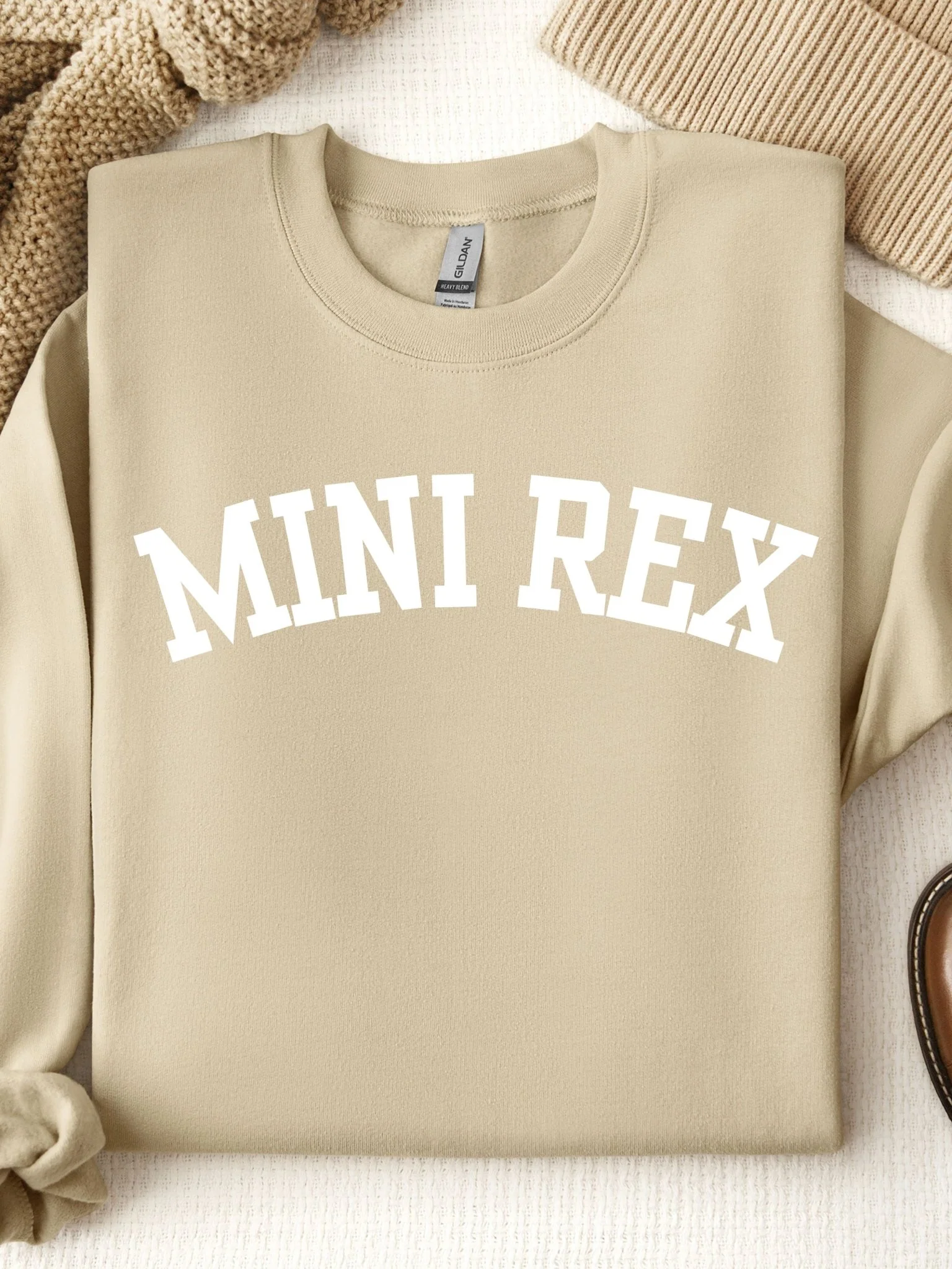 Mini Rex Unisex Sweatshirt - Image 3