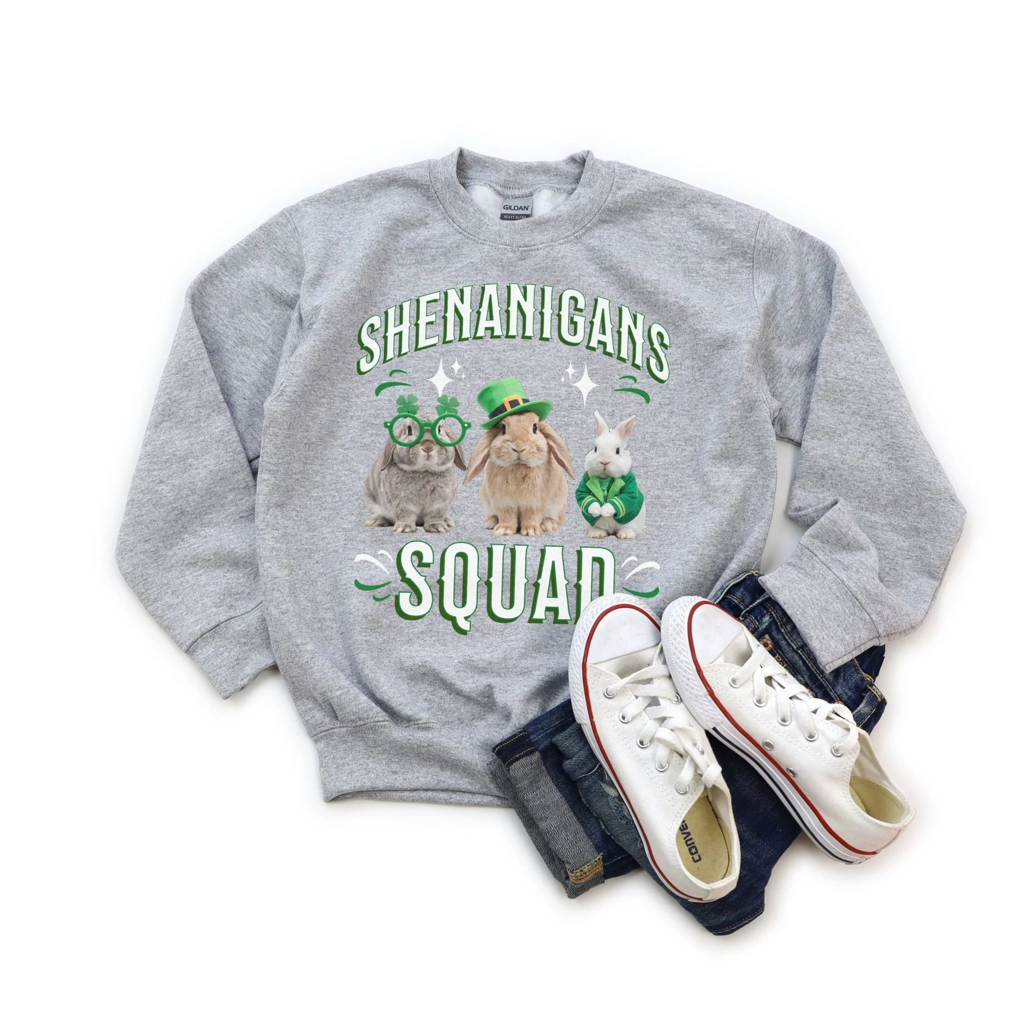 Shenanigan's Squad Youth Crewneck Sweatshirt