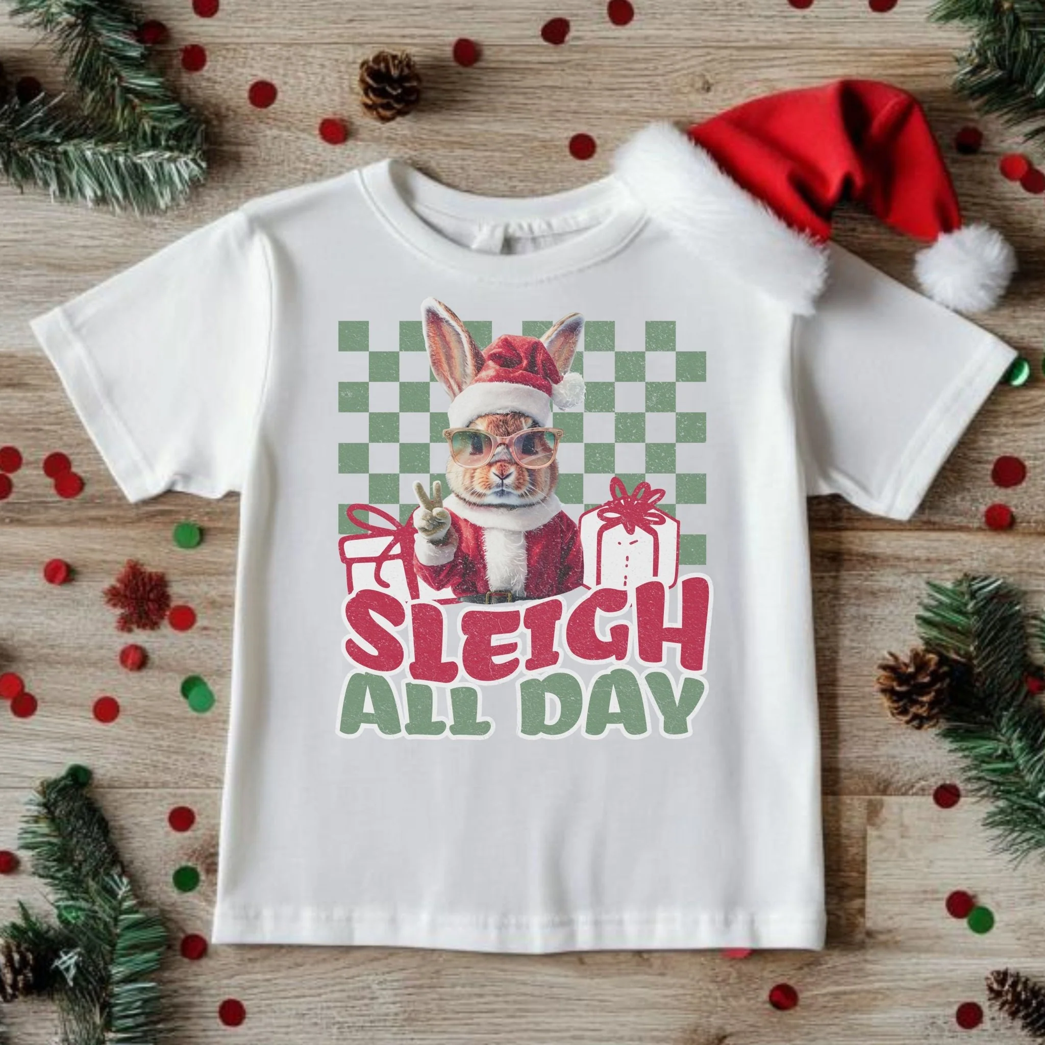 Sleigh All Day Youth Short Sleeve T-Shirt - Image 4
