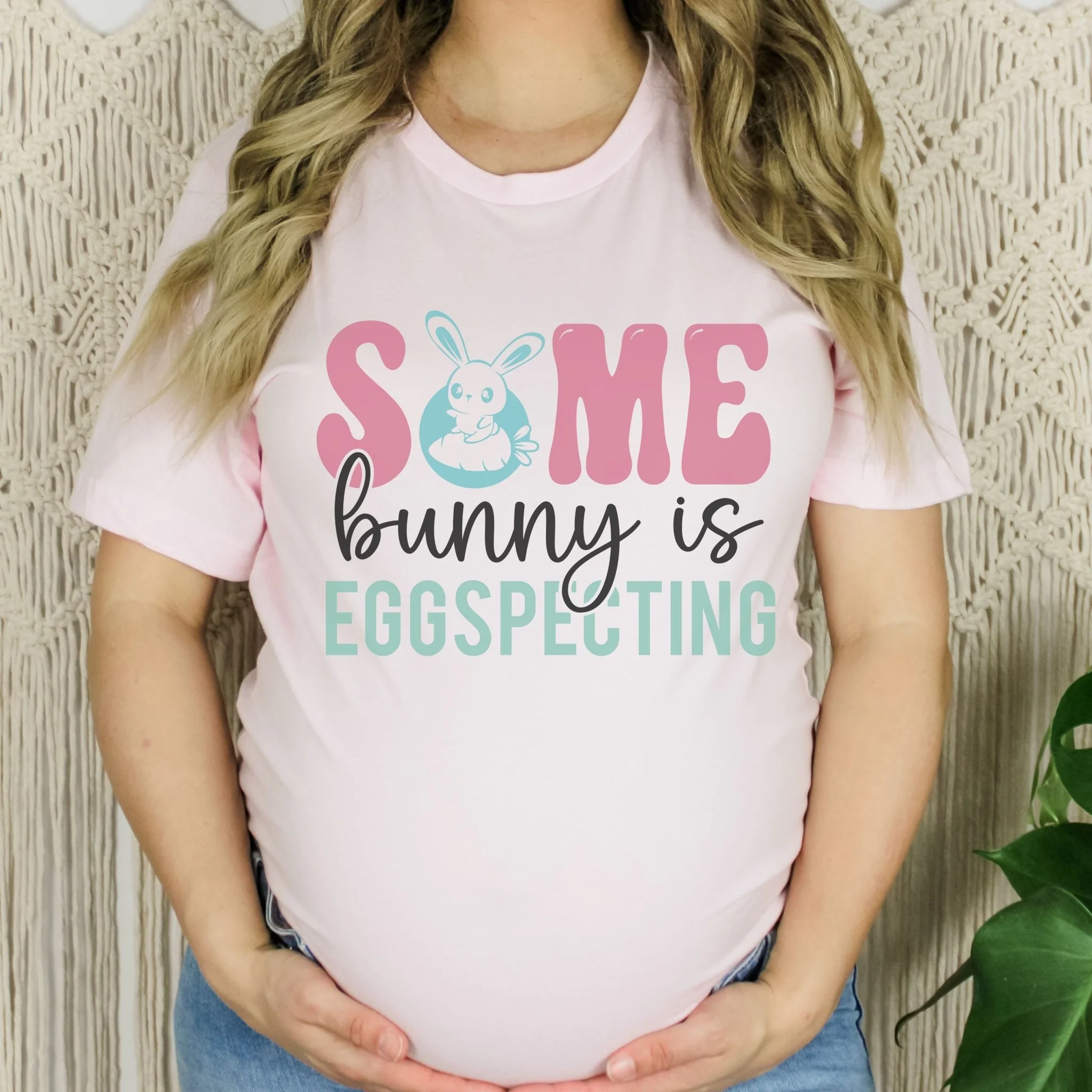 Some Bunny is Eggspecting Unisex T-Shirt - Image 2