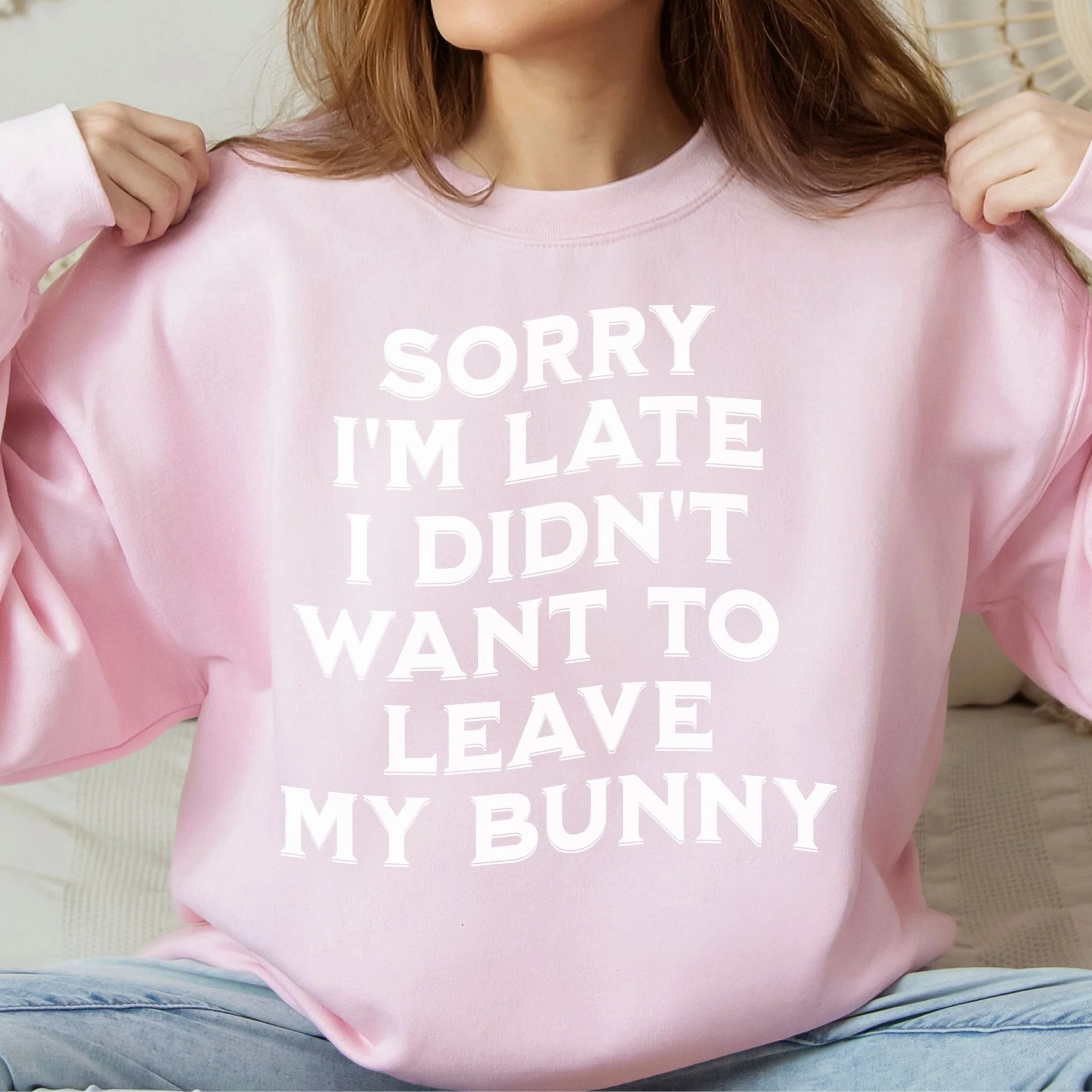 Sorry, I'm Late Unisex Sweatshirt - Image 3