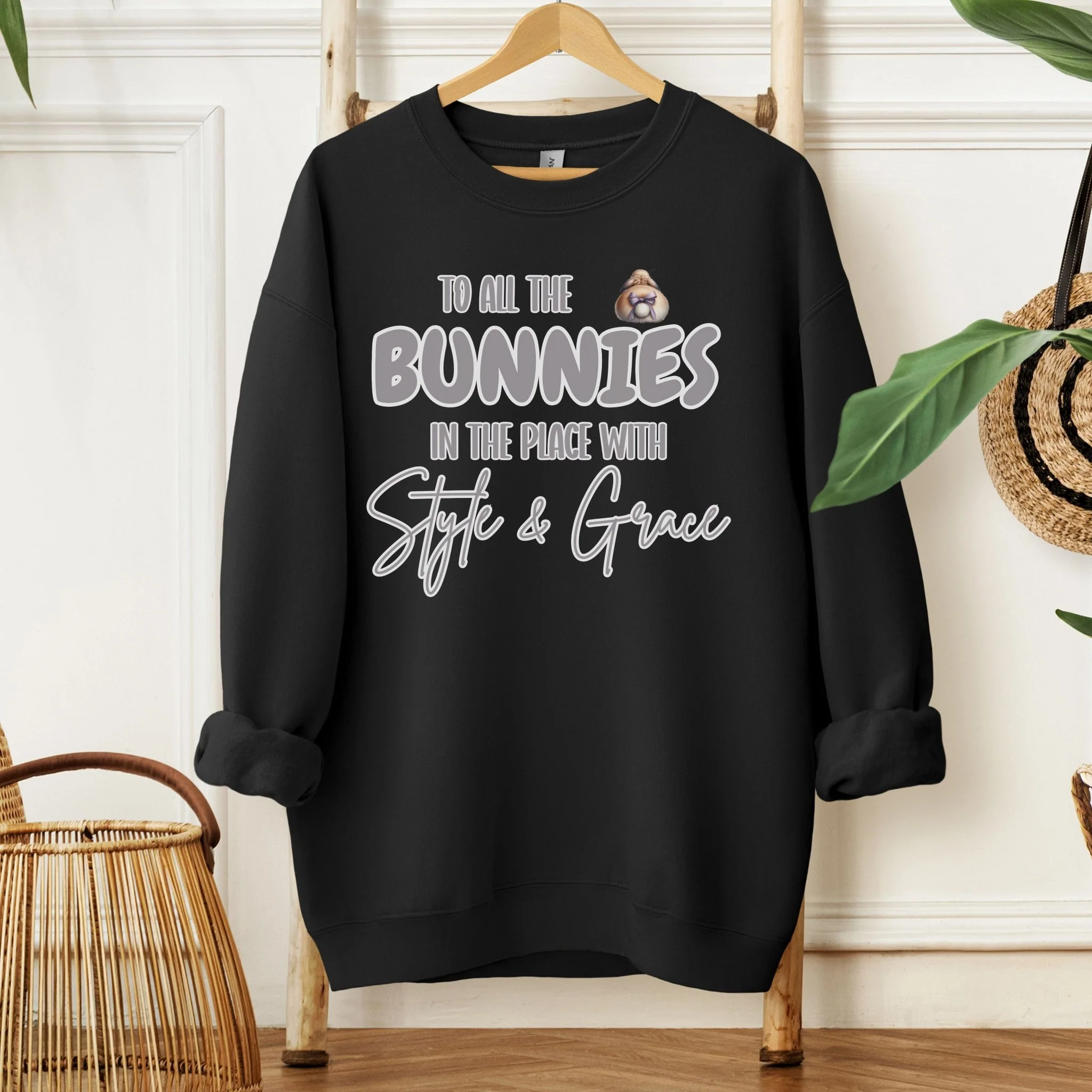 To All the Bunnies with Style and Grace Unisex Sweatshirt - Image 5