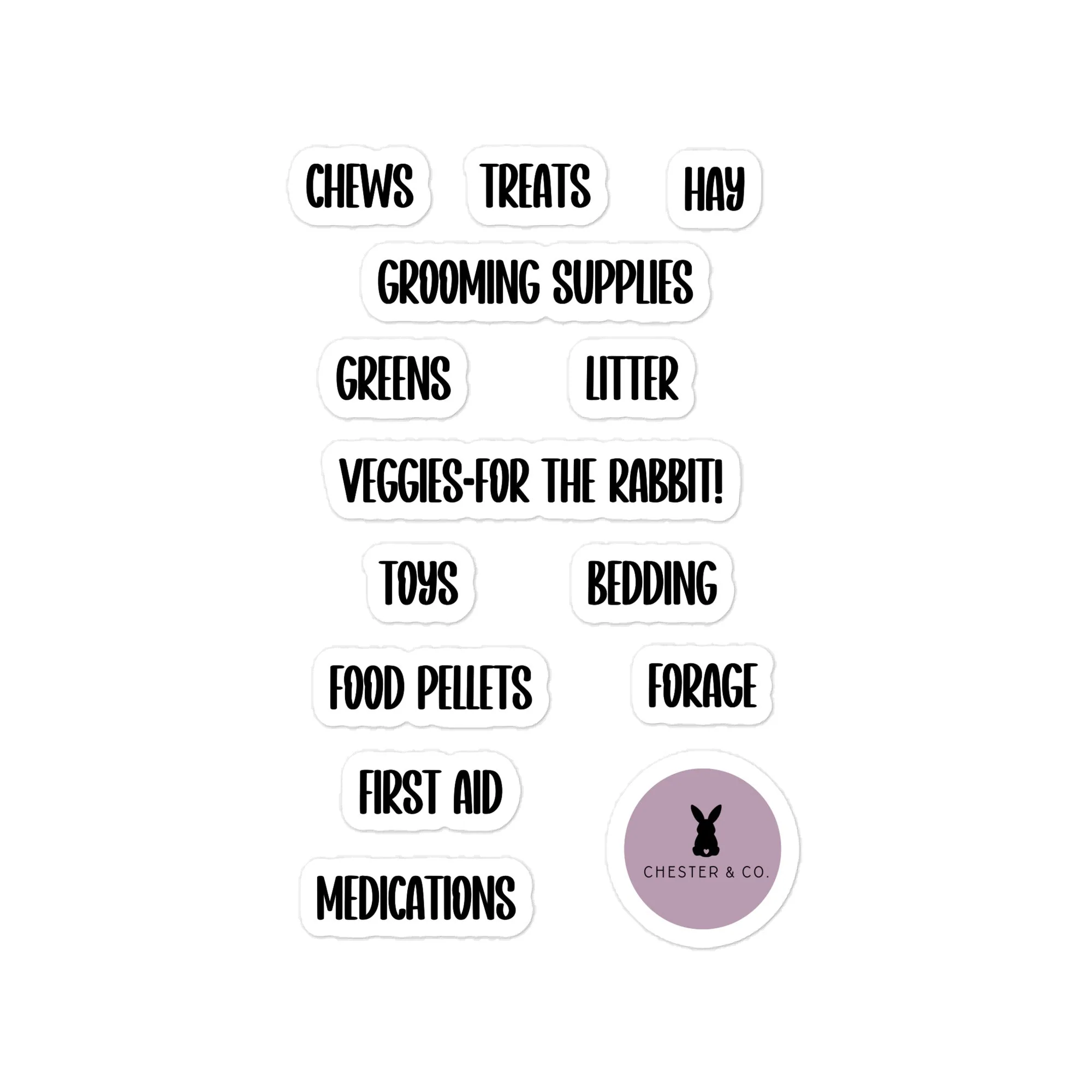 Ultimate Bunny Care Decal Bundle - Image 6