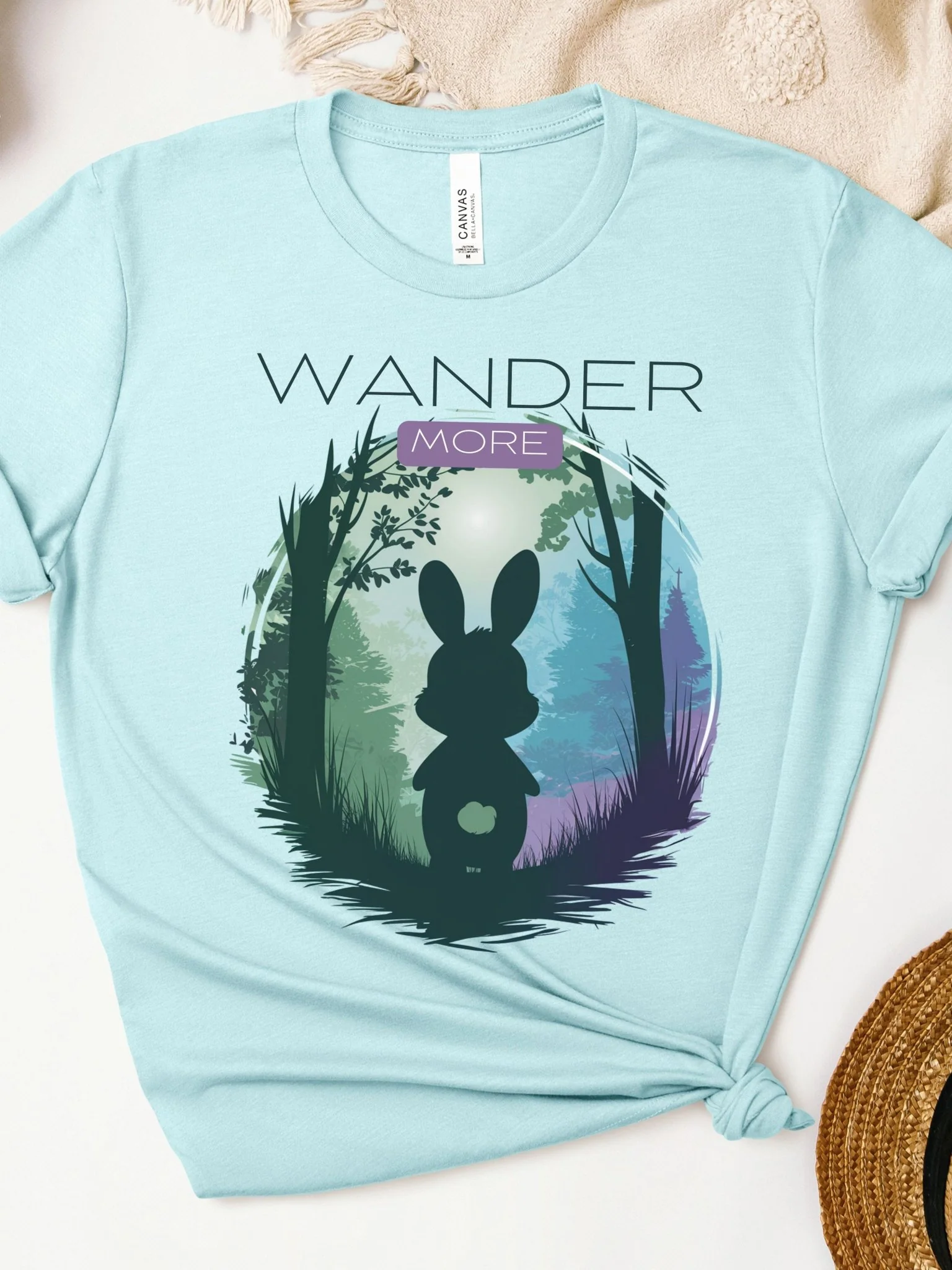 Wander More Unisex T-Shirt - Image 3