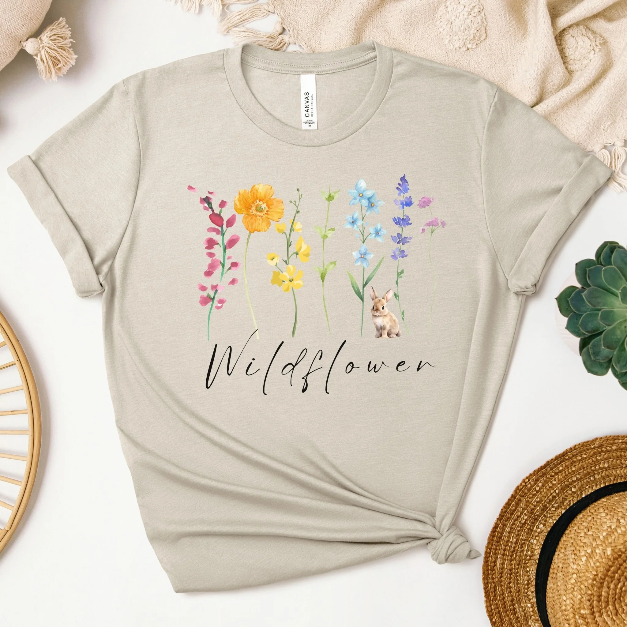 Wildflower Unisex T-Shirt - Image 4